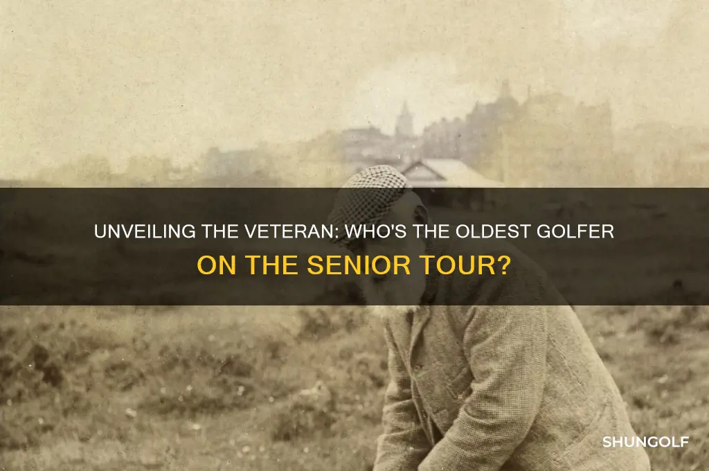 who is the oldest golfer on the senior tour