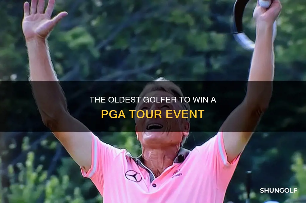 who is the oldest golfer to be pga tour roo