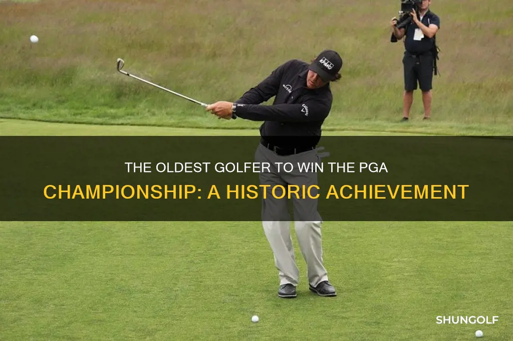 who is the oldest golfer to win the pga championship