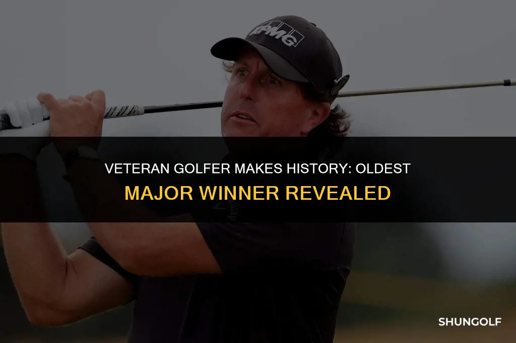who is the oldest player to win a golf major