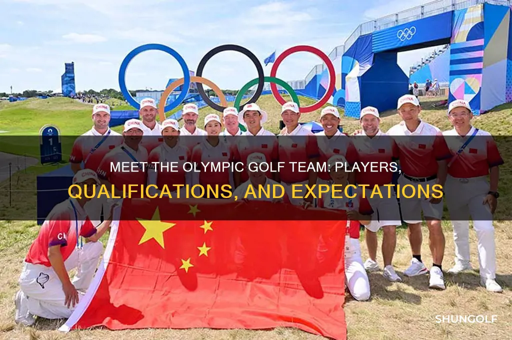 who is the olympic golf team