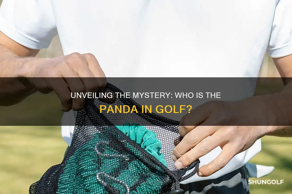 who is the panda in golf