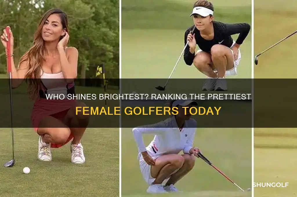 who is the prettiest female golfer