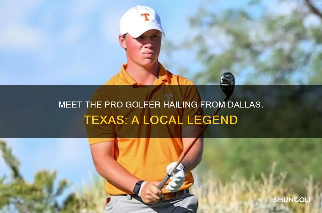 who is the pro golfer from dallas tx