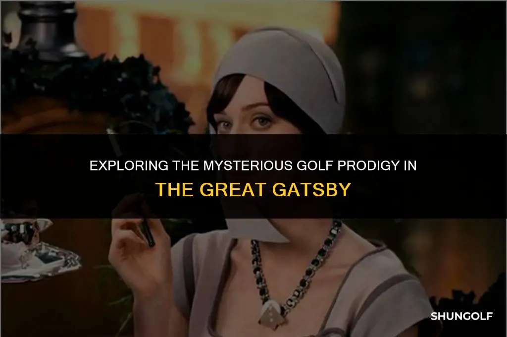 who is the profecional golf player in the great gatsby