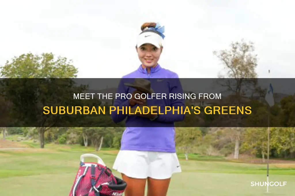 who is the professional golfer from suburban philadelphia