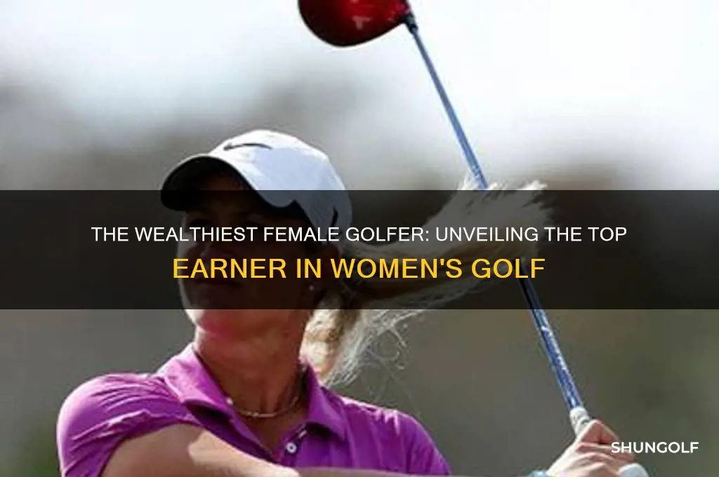 who is the richest female golfer