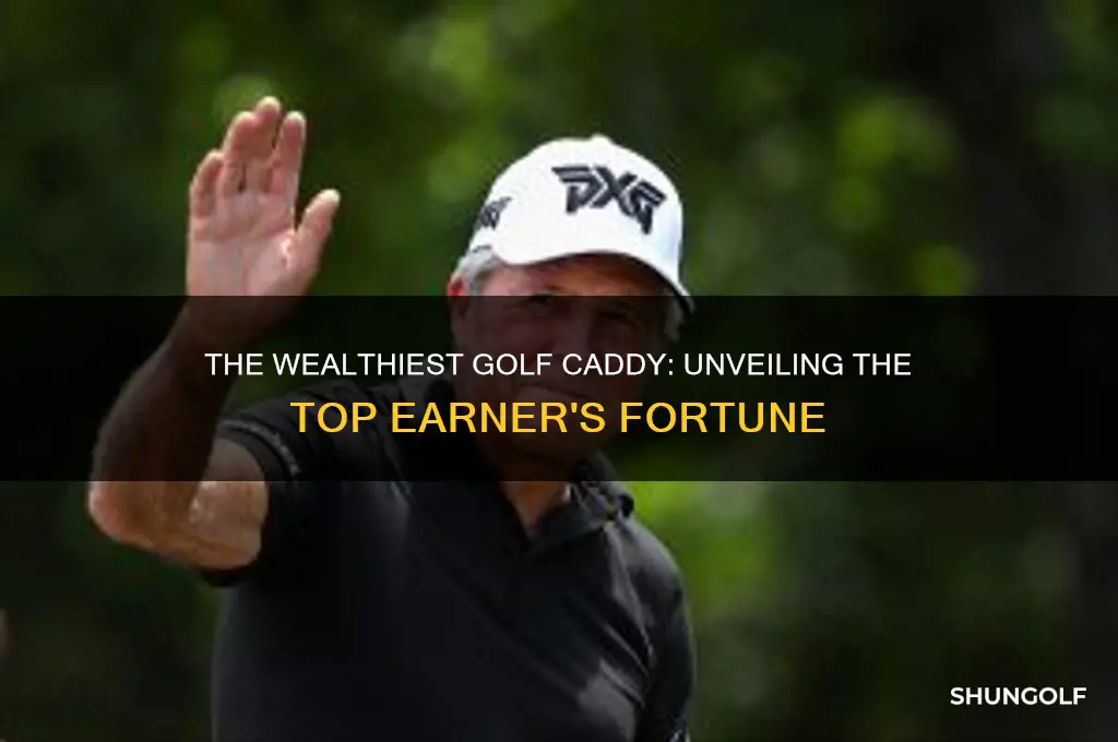 who is the richest golf caddy