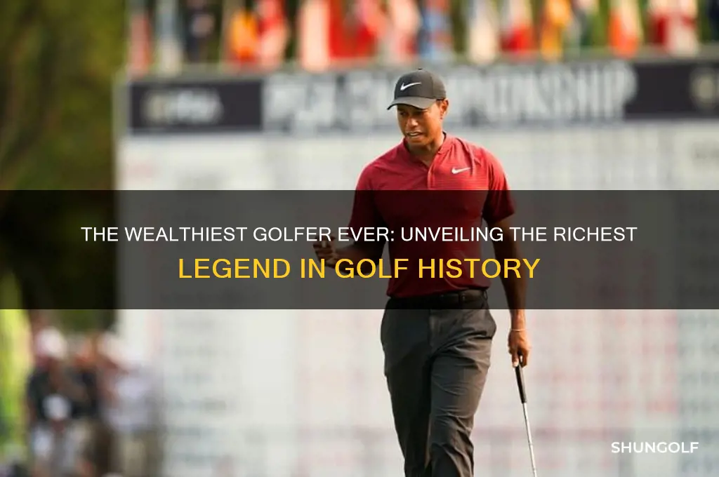 who is the richest golfer in all time