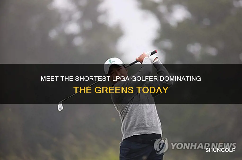 who is the shortest current lpga golfer