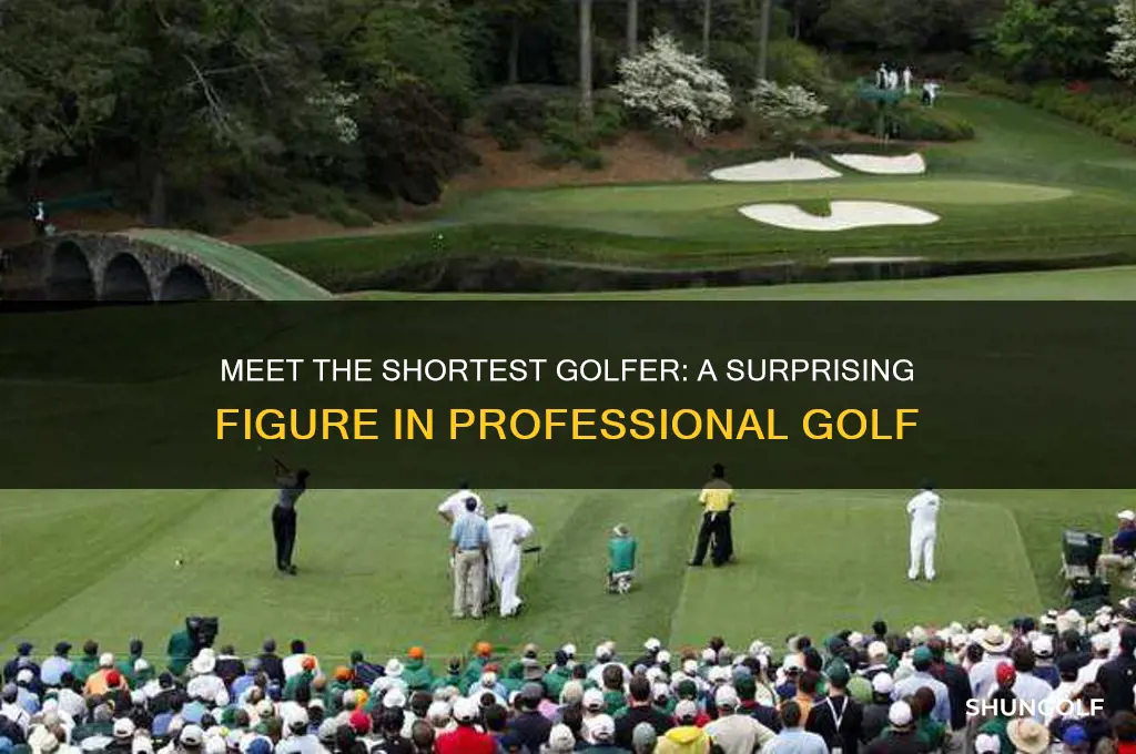 who is the shortest golfer