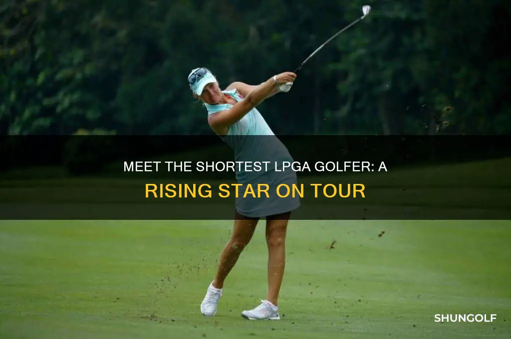 who is the shortest lpga golfer