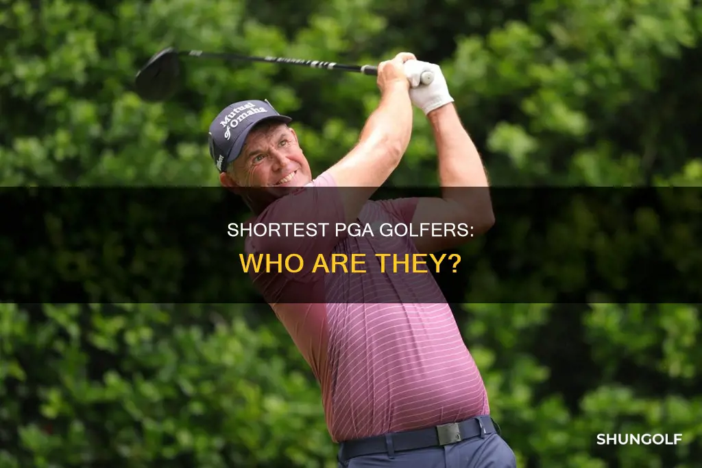 who is the shortest pga golfer