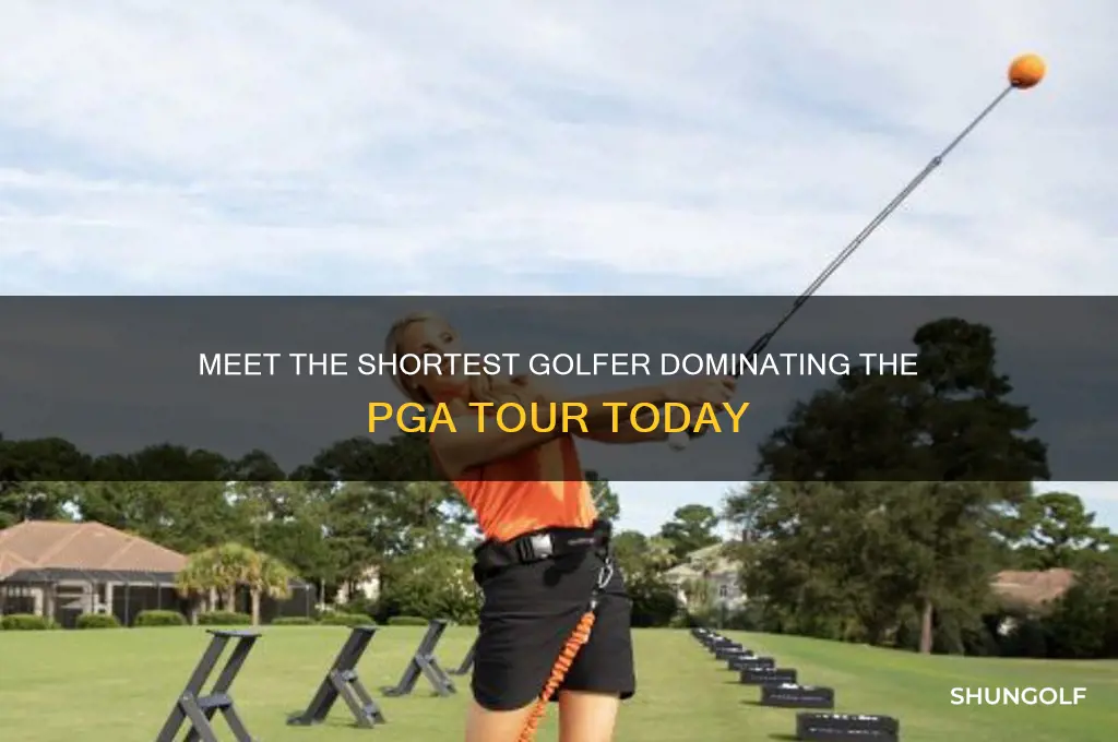who is the smallest golfer on the pga tour