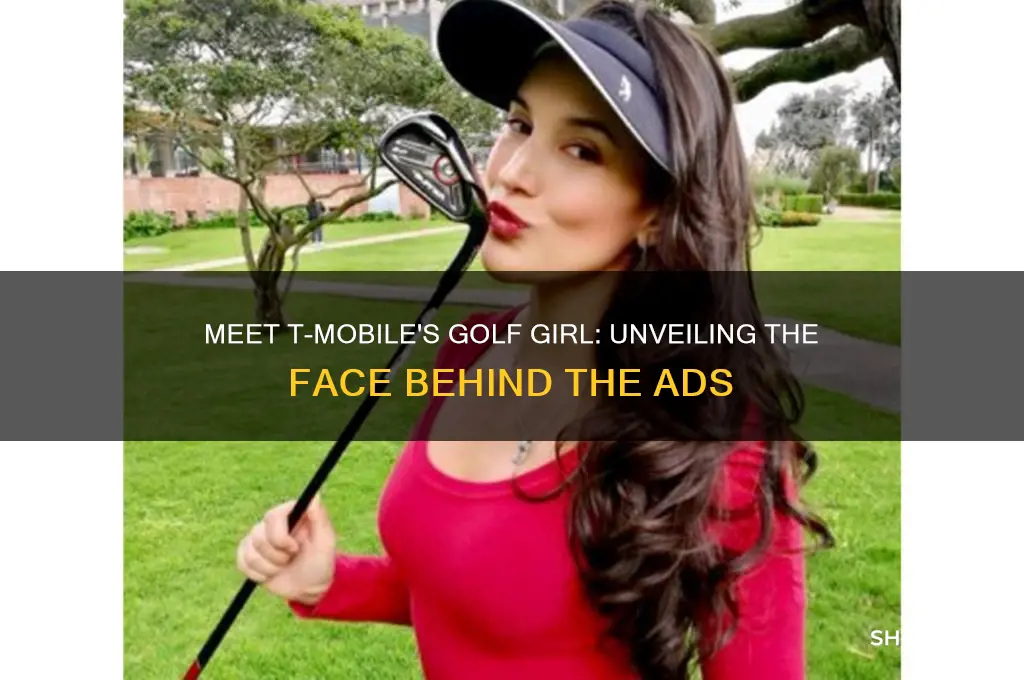 who is the t mobile golf girl