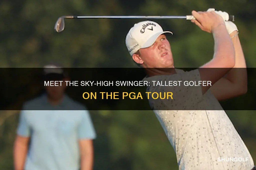who is the tallest current pga golfer