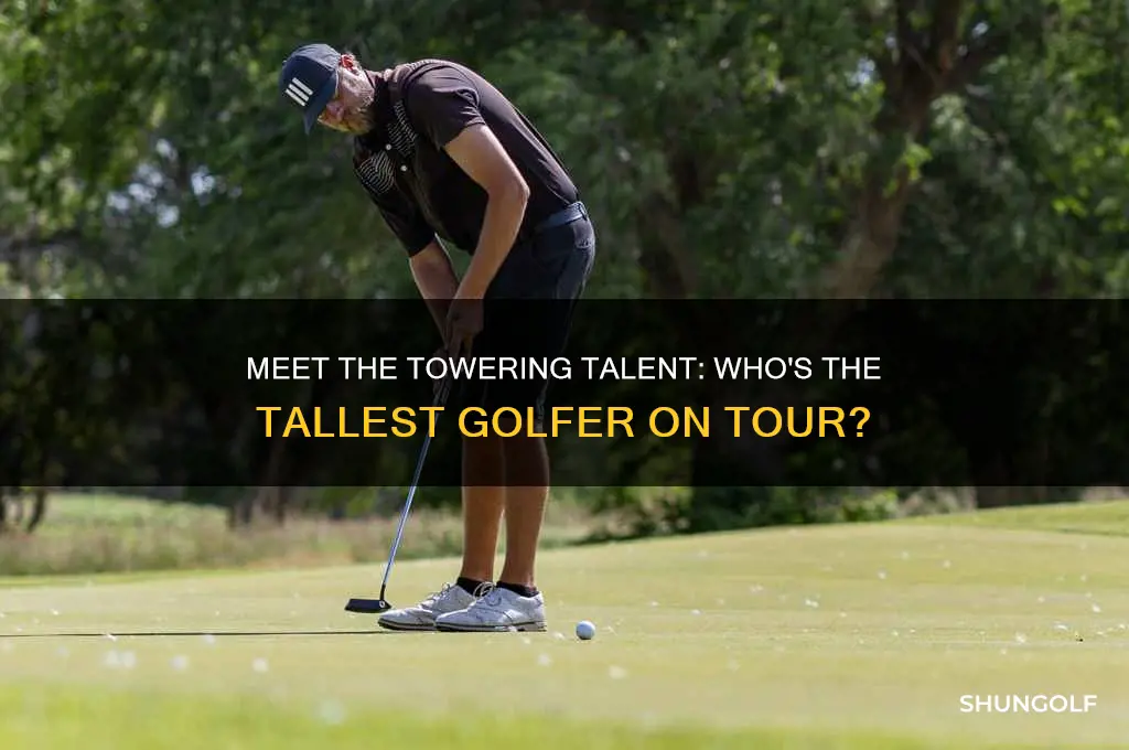 who is the tallest golfer on tour