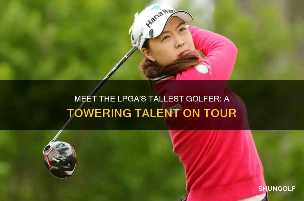 who is the tallest lpga golfer