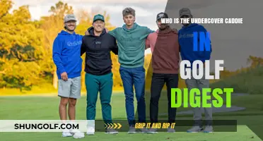 Unveiling the Mystery: Who is Golf Digest's Undercover Caddie?