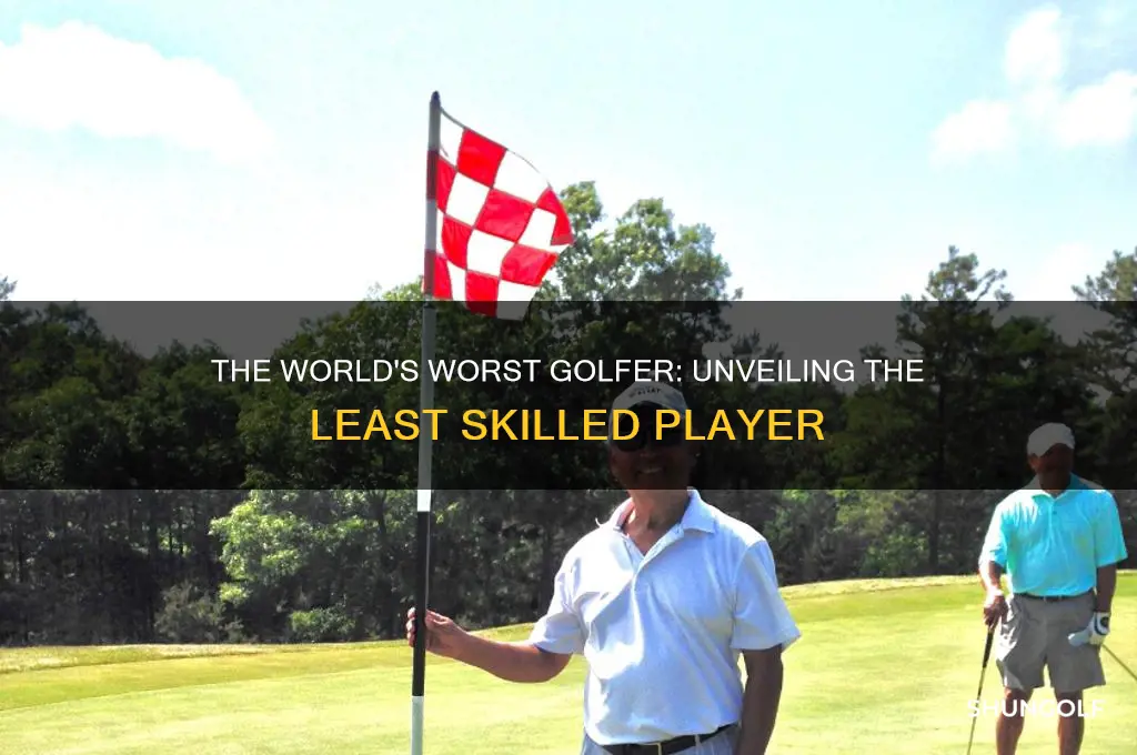 who is the worst golfer in the world