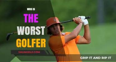 The Notoriously Awful Golfer: Who Holds the Unwanted Title?