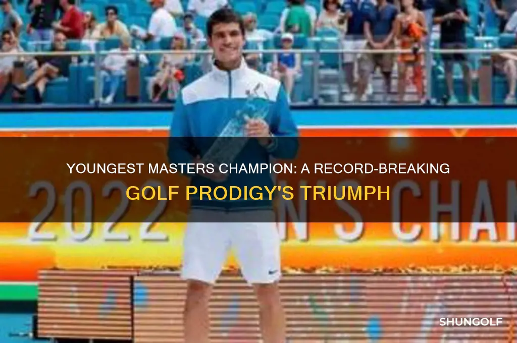 who is the youngest golfer to have won the masters