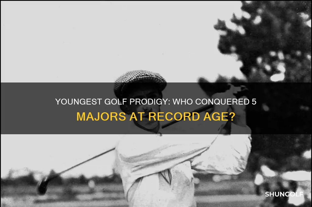 who is the youngest golfer to win 5 majors