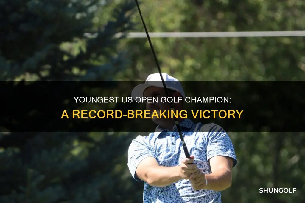 who is the youngest golfer to win the us open
