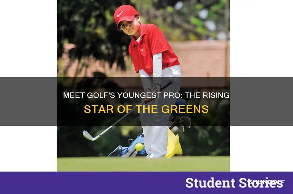who is the youngest male pro golfer