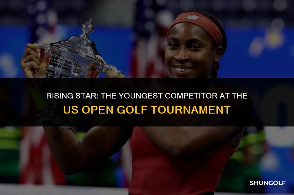 who is the youngest player at the us open golf