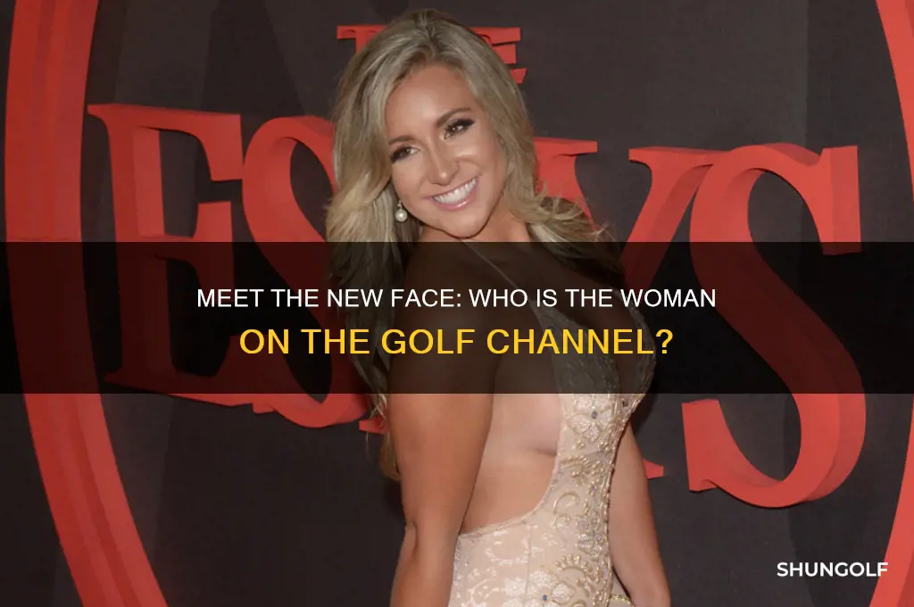 who is this new woman on the golf channle