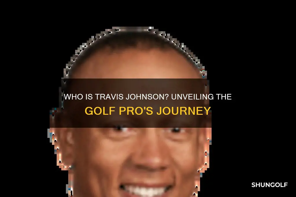who is travis johnson golf