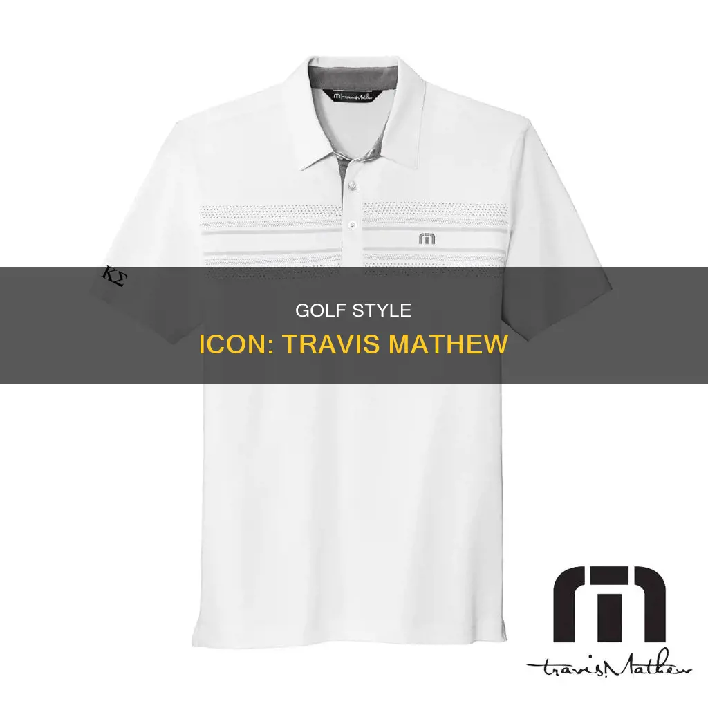 who is travis mathew golf