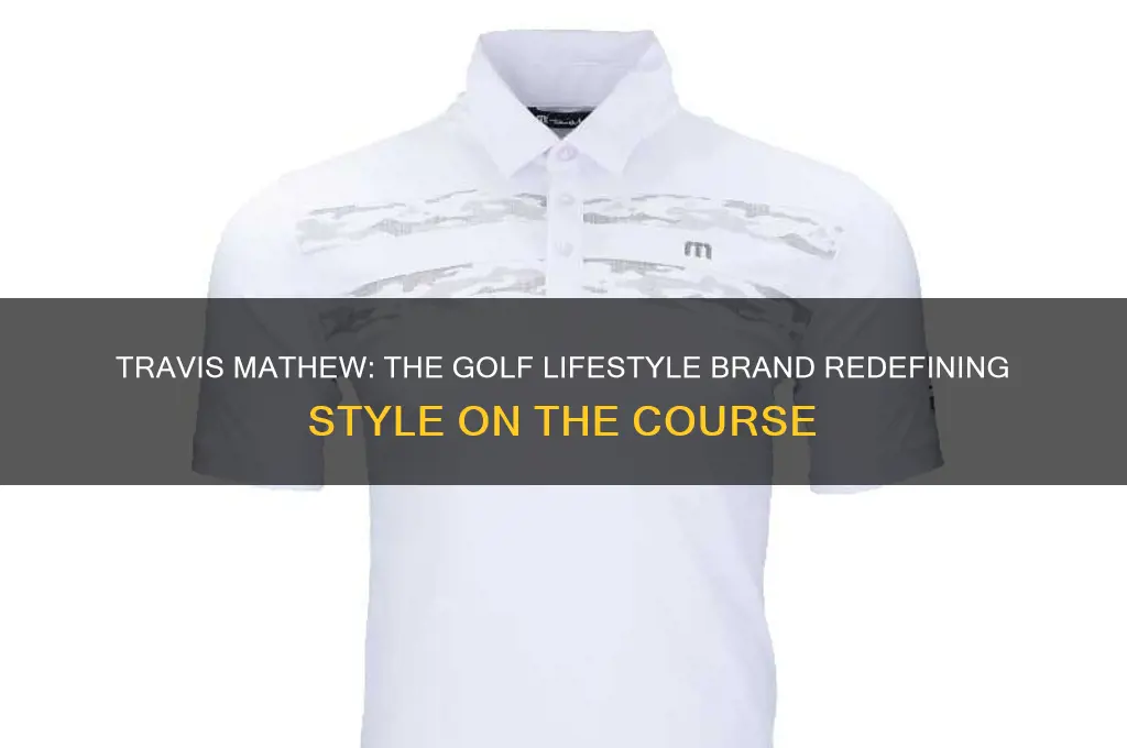 who is travis mathew in golf