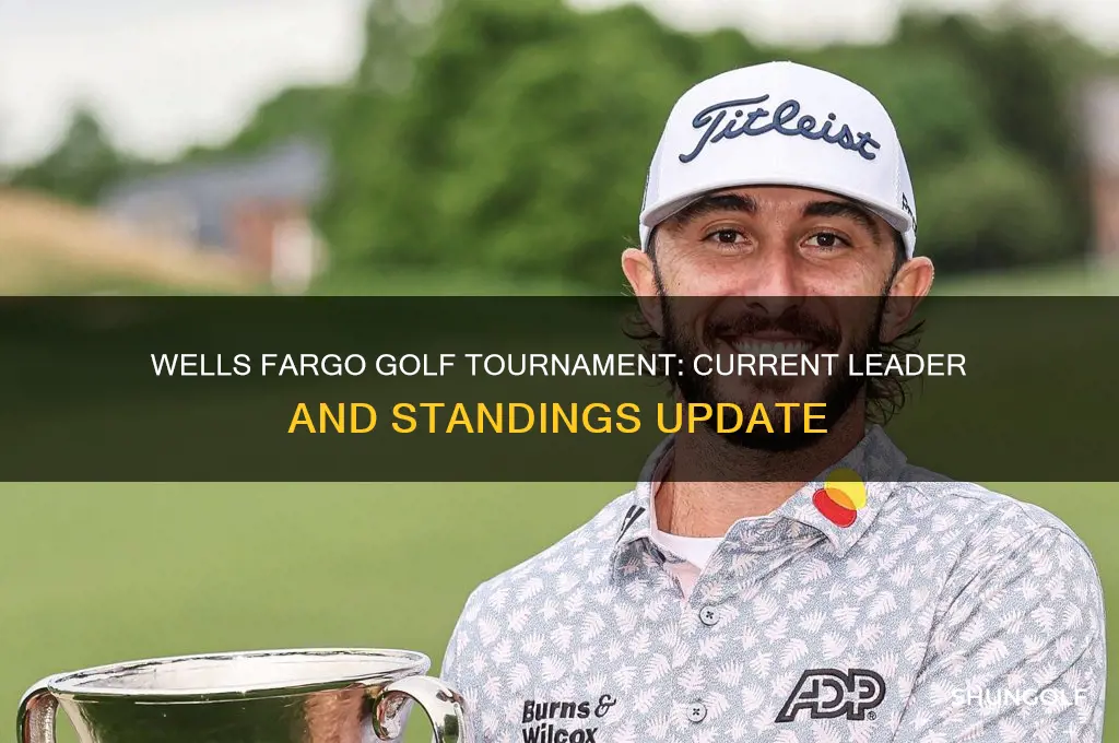 who is winning the current tournement wells fargo golf