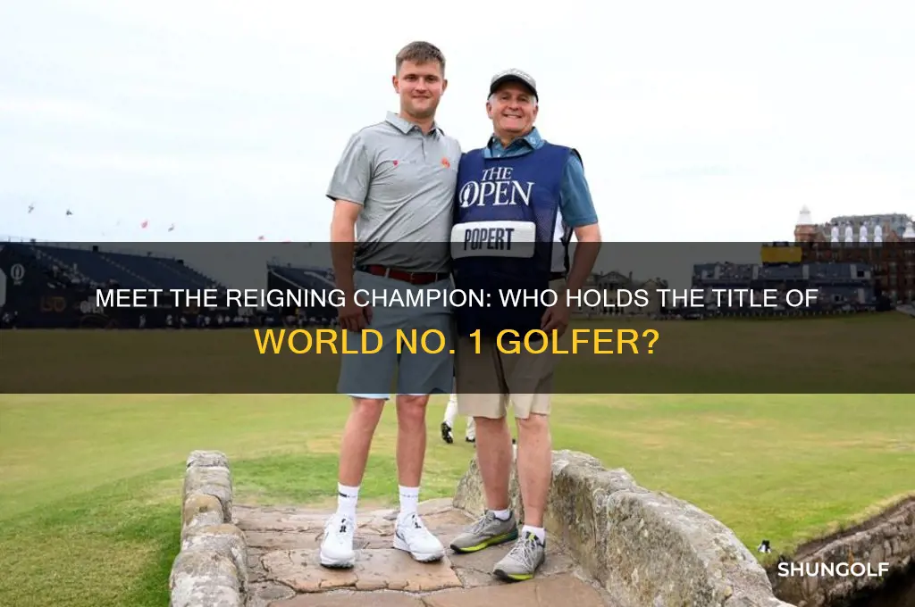 who is world 1 golfer