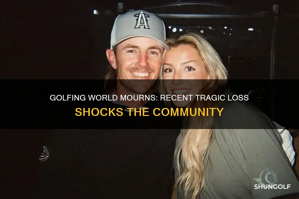 who just died in the golfing world