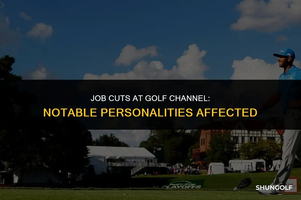 who lost their jobs at golf channel