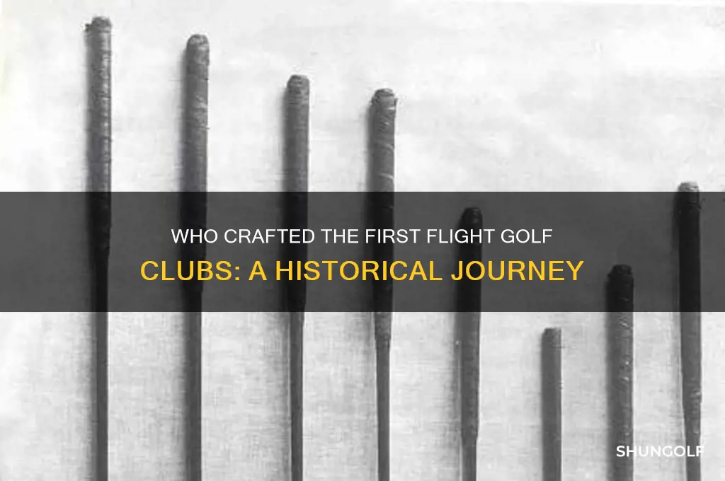 who made first flight golf clubs
