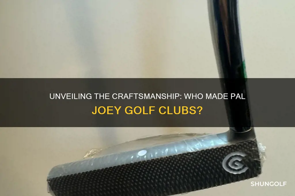 who made pal joey golf clubs