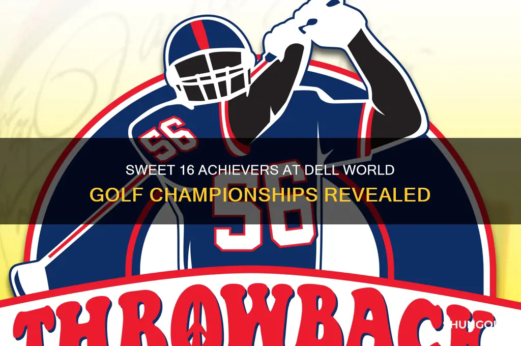 who made sweet 16 in dell world golf championships