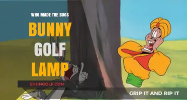 Who Crafted the Iconic Bugs Bunny Golf Lamp?