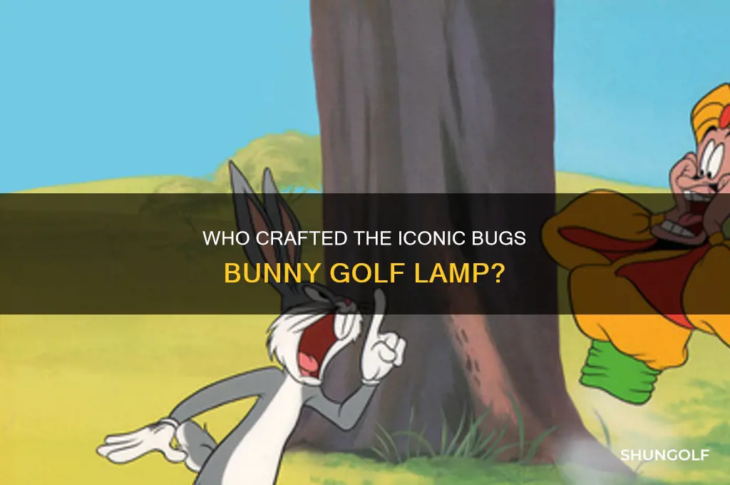 who made the bugs bunny golf lamp