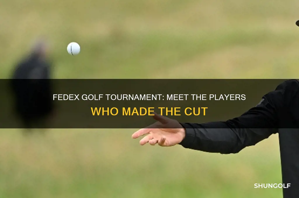 who made the cut at fed ex golf torunament