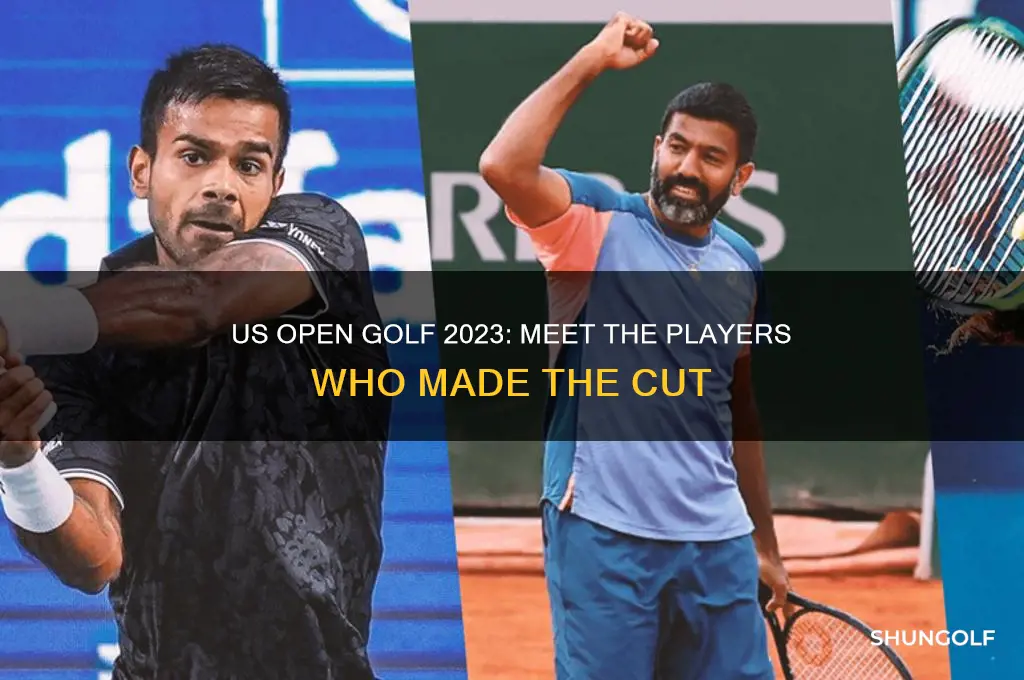 who made the cut at the us open golf