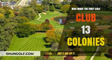 Origins of Golf Clubs in the 13 American Colonies: Who Crafted the First?