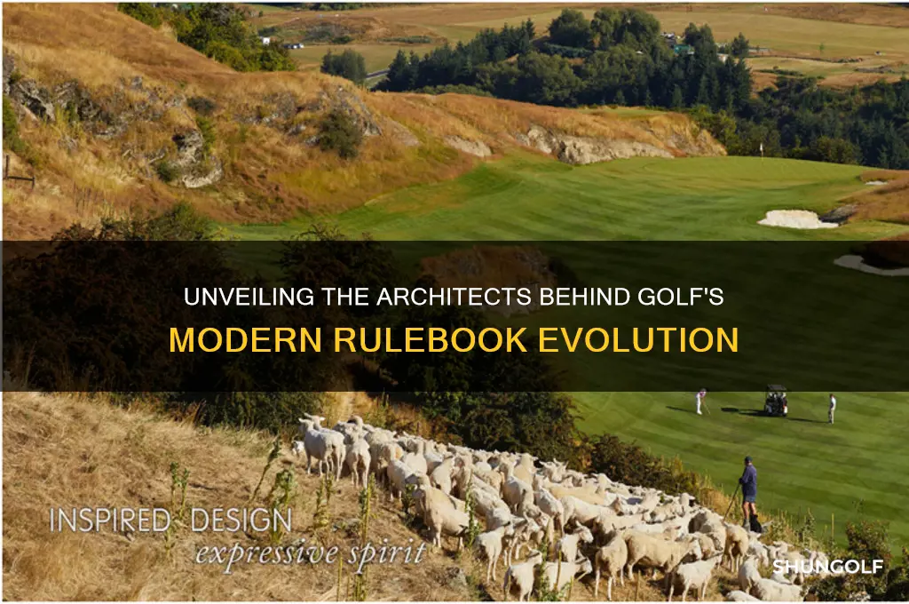 who made the new rules of golf