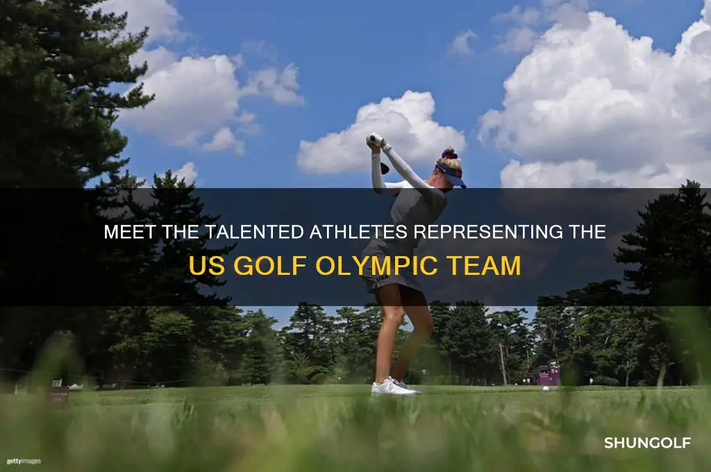 who made the us golf olympic team