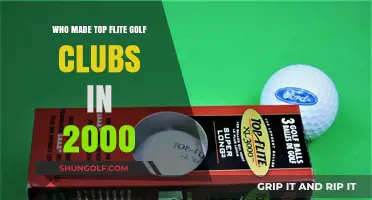 Unveiling the Craftsmanship: Who Made Top Flite Golf Clubs in 2000?