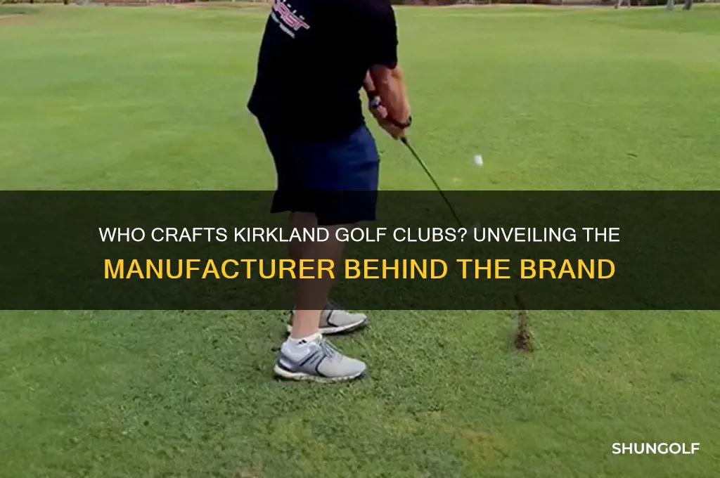 who make kirkland golf clubs